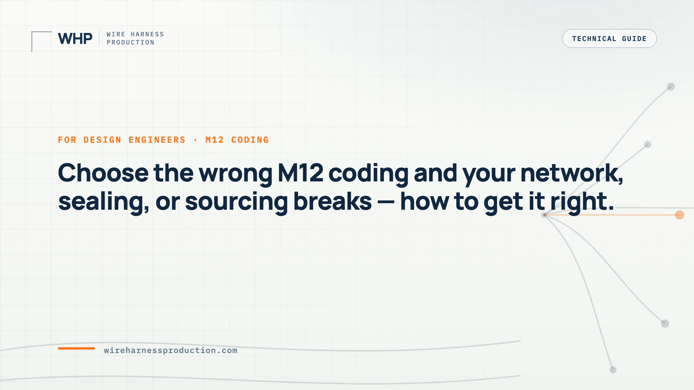 M12 Connector Coding Guide for Industrial Cable Assemblies