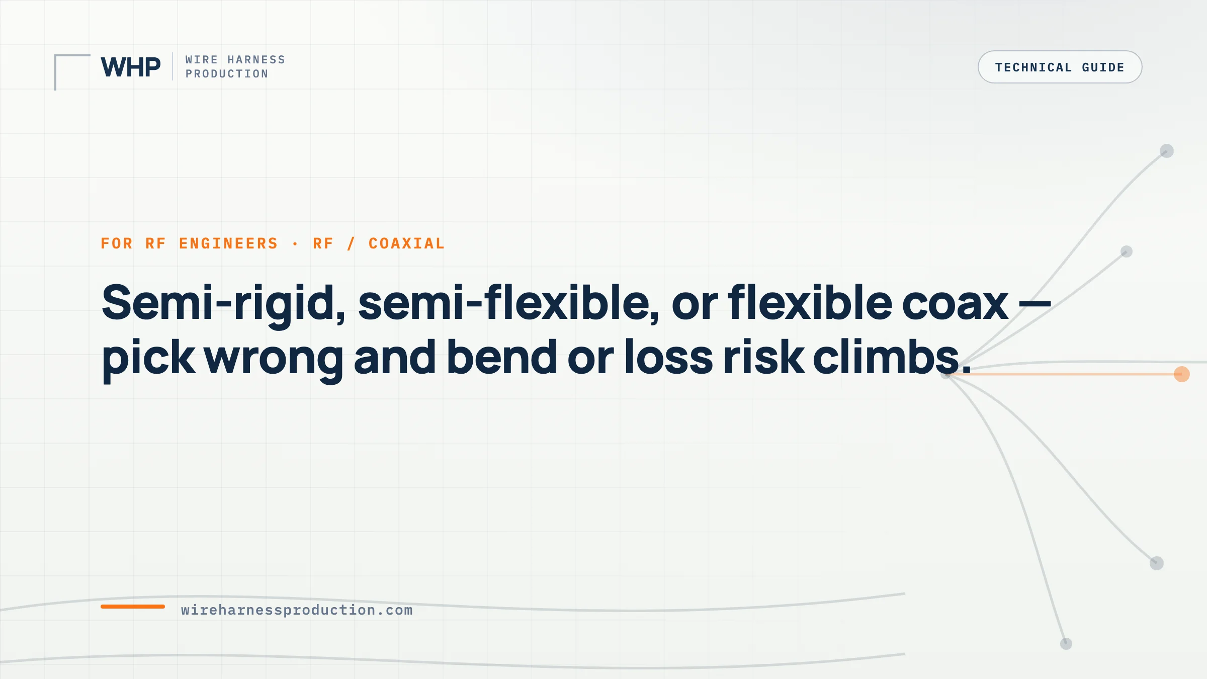 Semi-Rigid vs Semi-Flexible vs Flexible Coax Cable