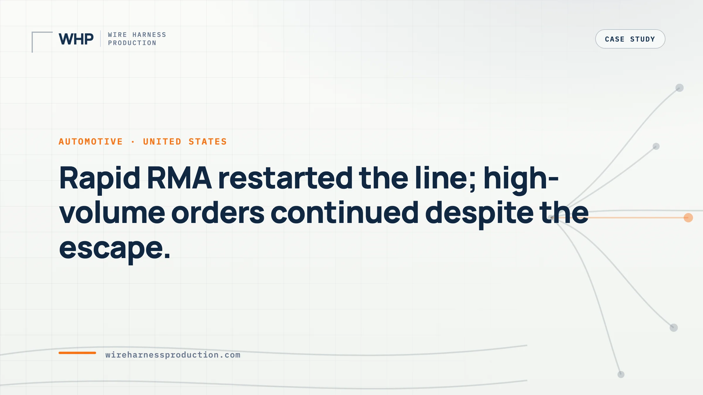 US Commercial EV Maker: Connector Mismatch Resolved via Rapid RMA