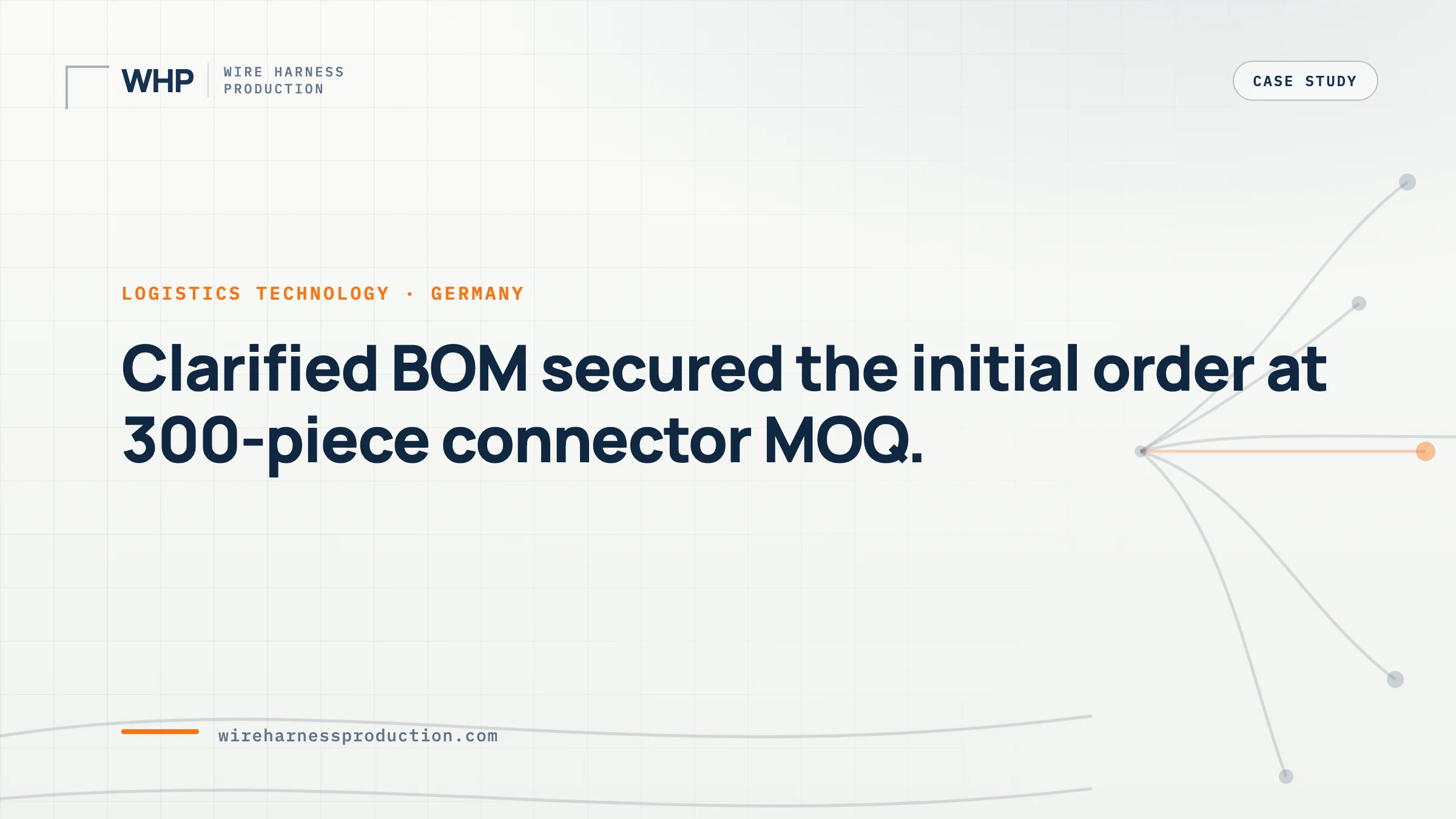 German Logistics OEM: Incomplete BOM Clarified for Partial Component Order