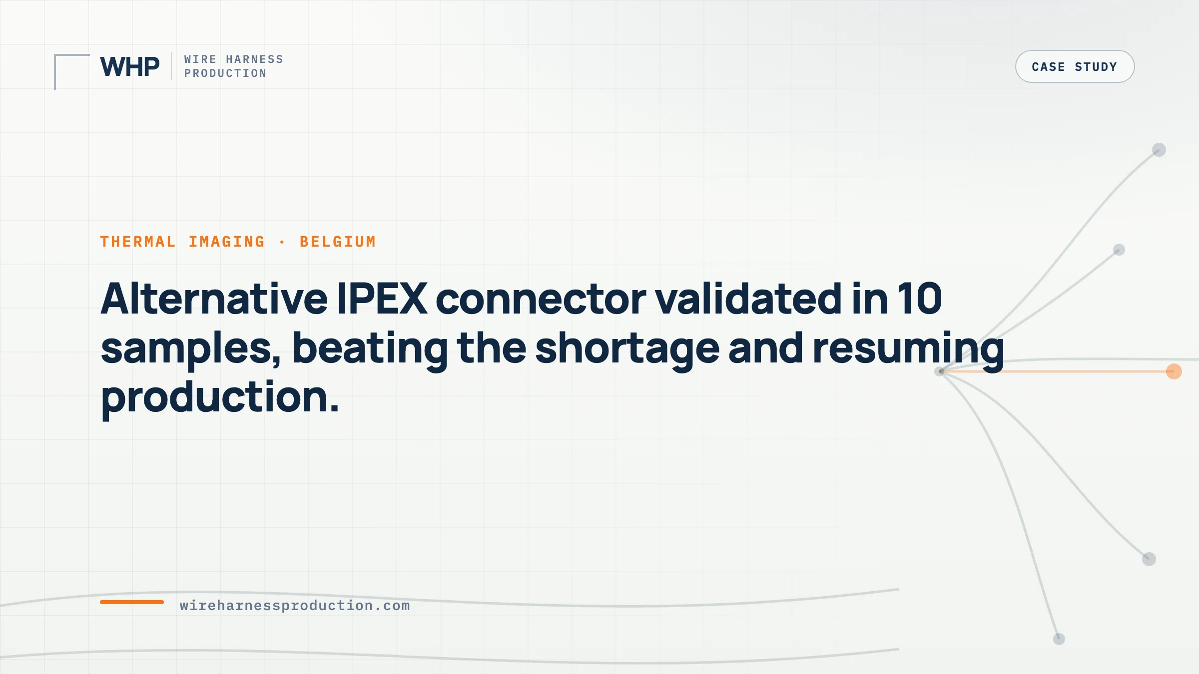 Thermal Imaging: Alternative IPEX Connector Validated to Beat Shortage
