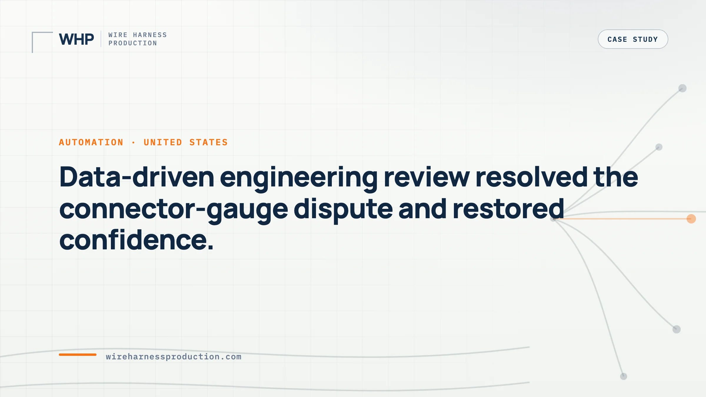 Automation Integrator: Engineering Review Resolves Connector-Gauge Mismatch Dispute